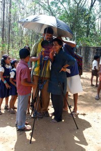 Shooting of 'Moorikkalam', the short film